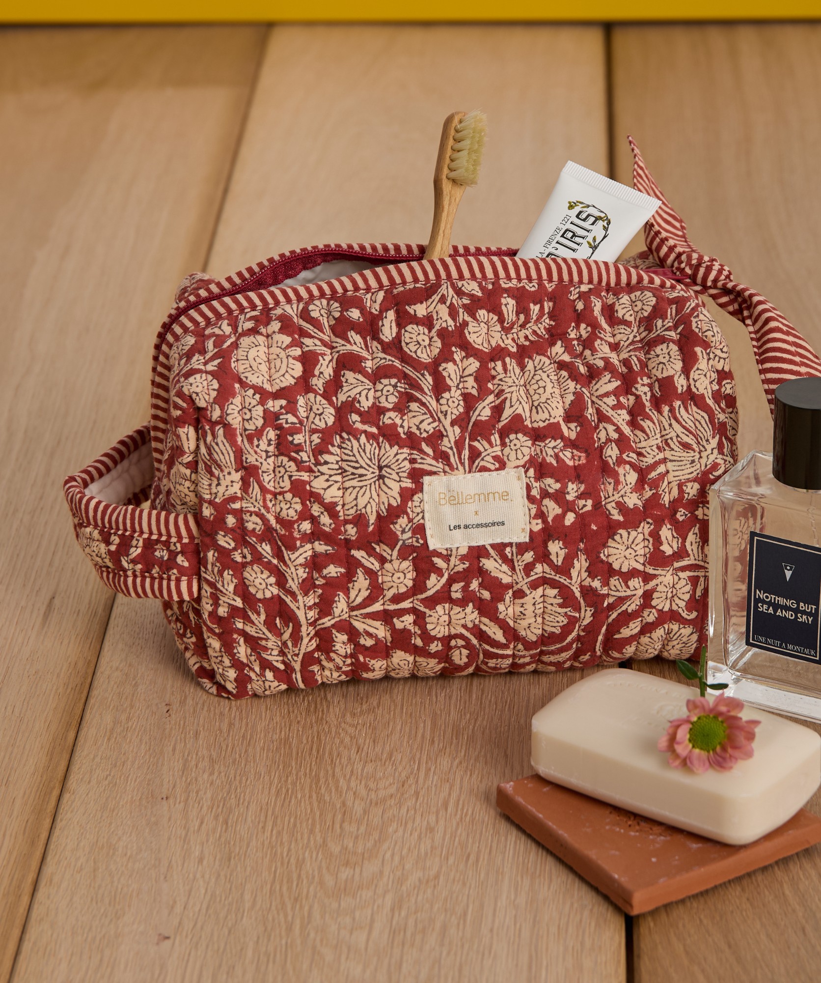 Trousse de toilette Jude – Anjali Cerise