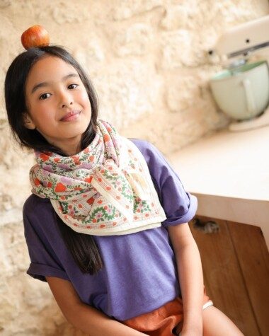 Foulard grand format – Ellis Clémentine