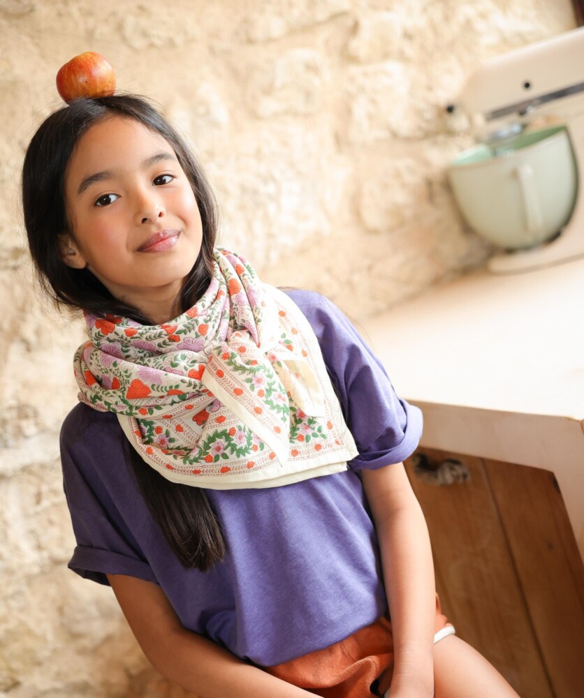 Foulard grand format – Ellis Clémentine