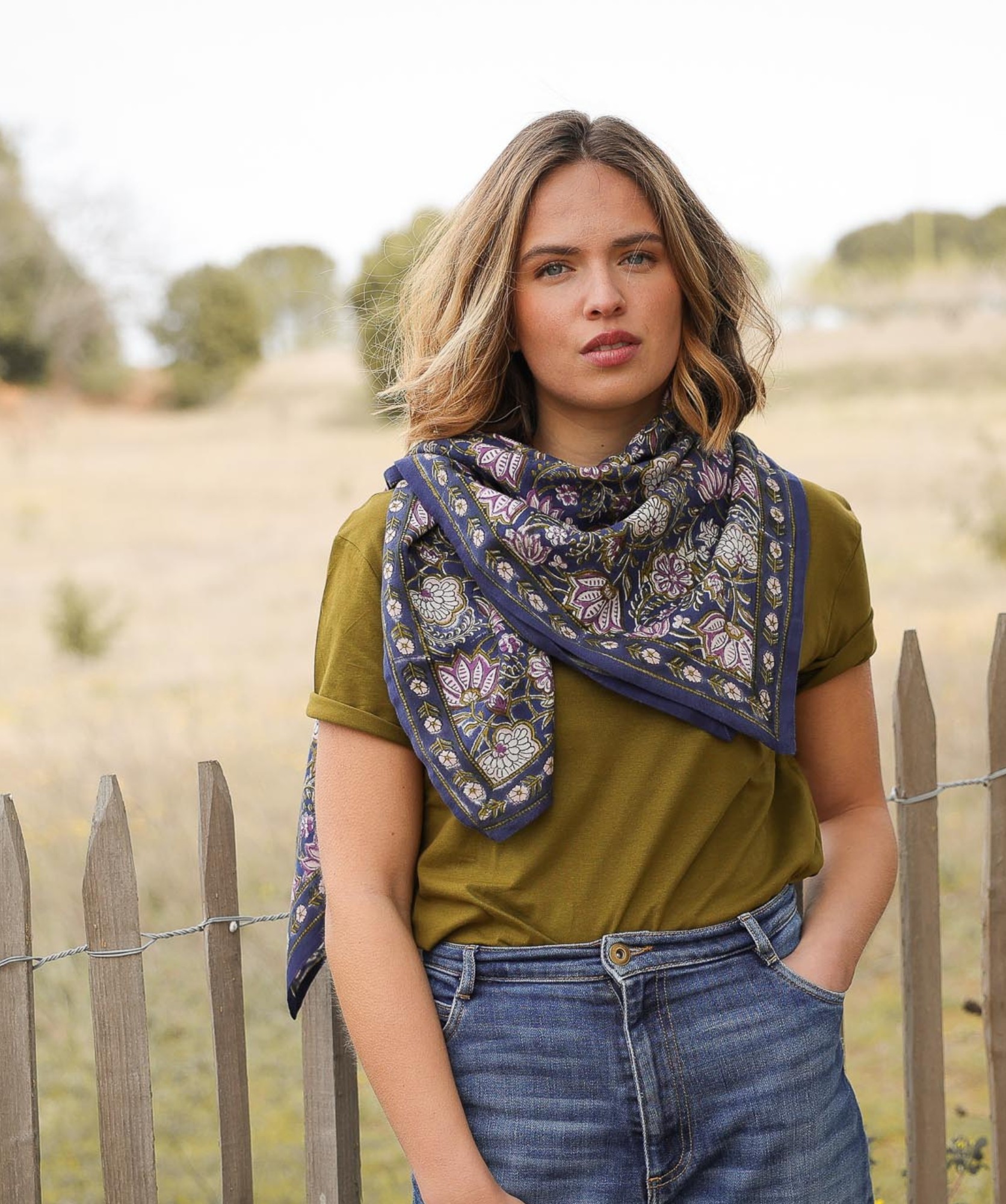 Foulard grand format – TAJ