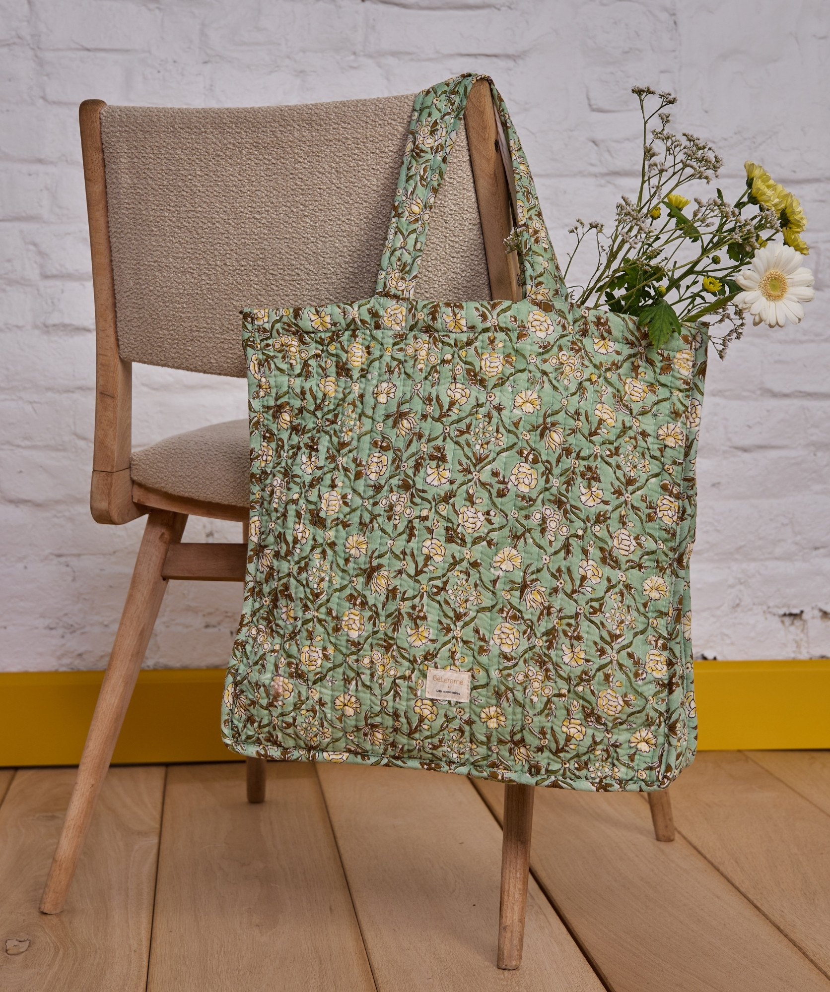 Sac Cabas Amalfi – Albertine Vert Aqua