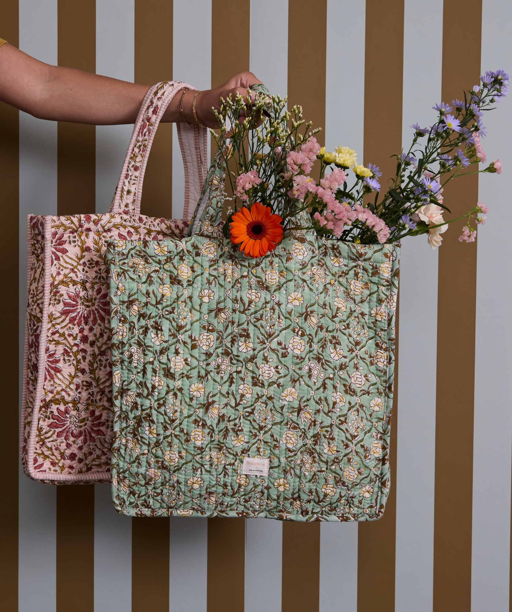 Sac Cabas Amalfi – Albertine Vert Aqua