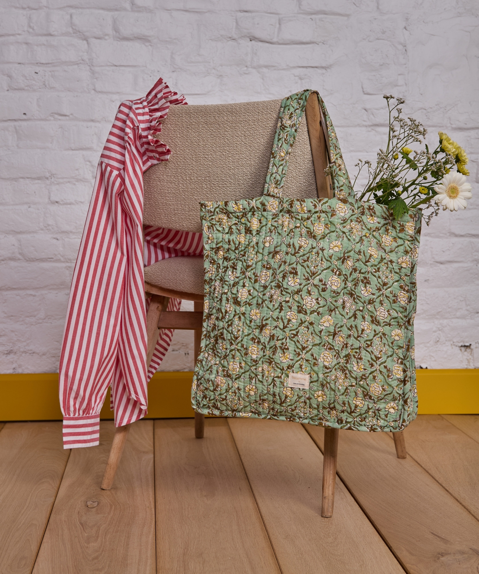 Sac Cabas Amalfi – Albertine Vert Aqua