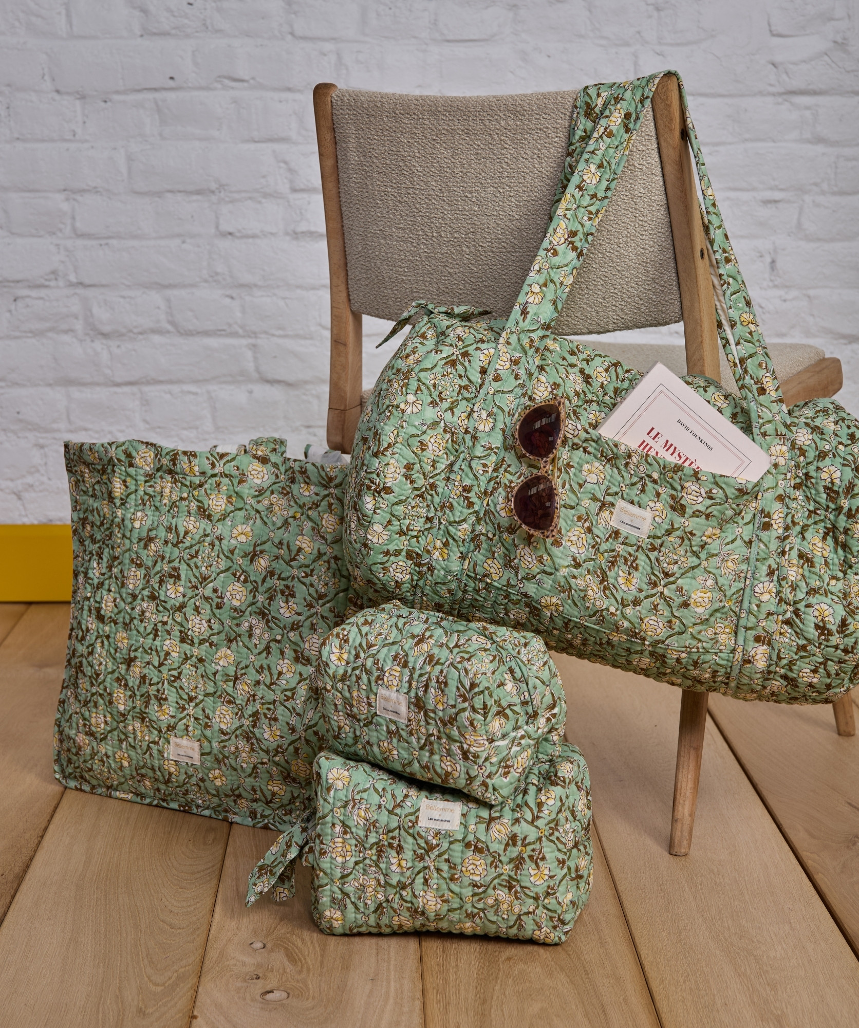 Sac Cabas Amalfi – Albertine Vert Aqua