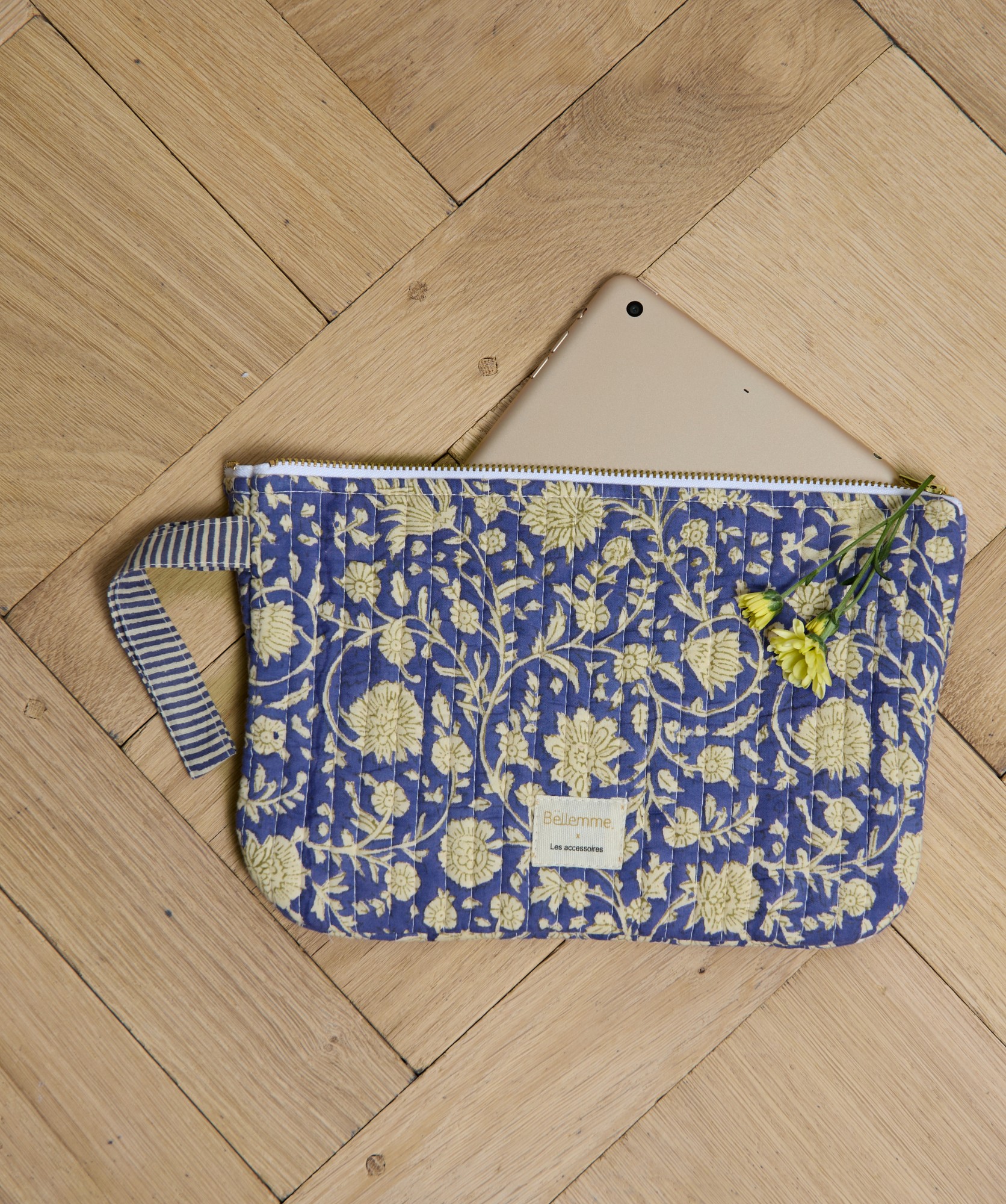 Pochette medium Sid – Anjali cobalt