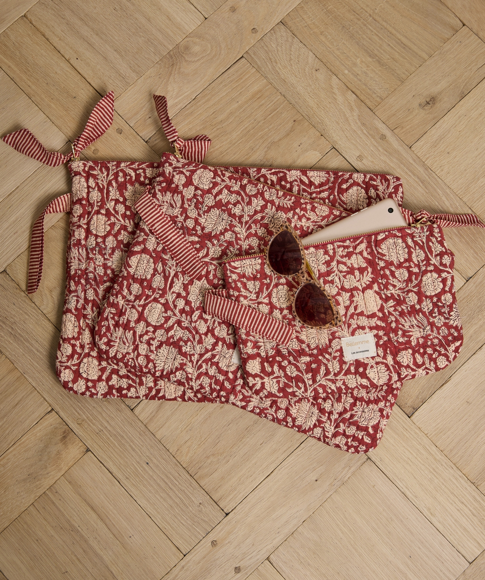 Pochette medium Sid – Anjali Cerise