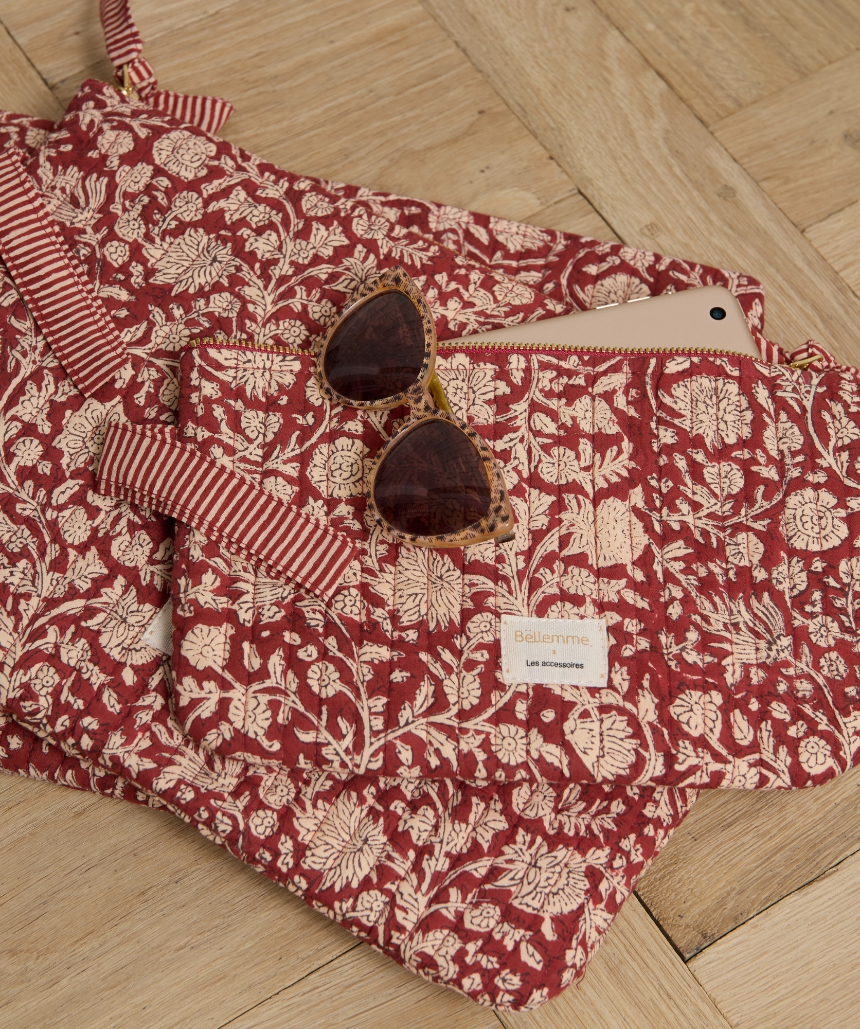 Pochette medium Sid – Anjali Cerise