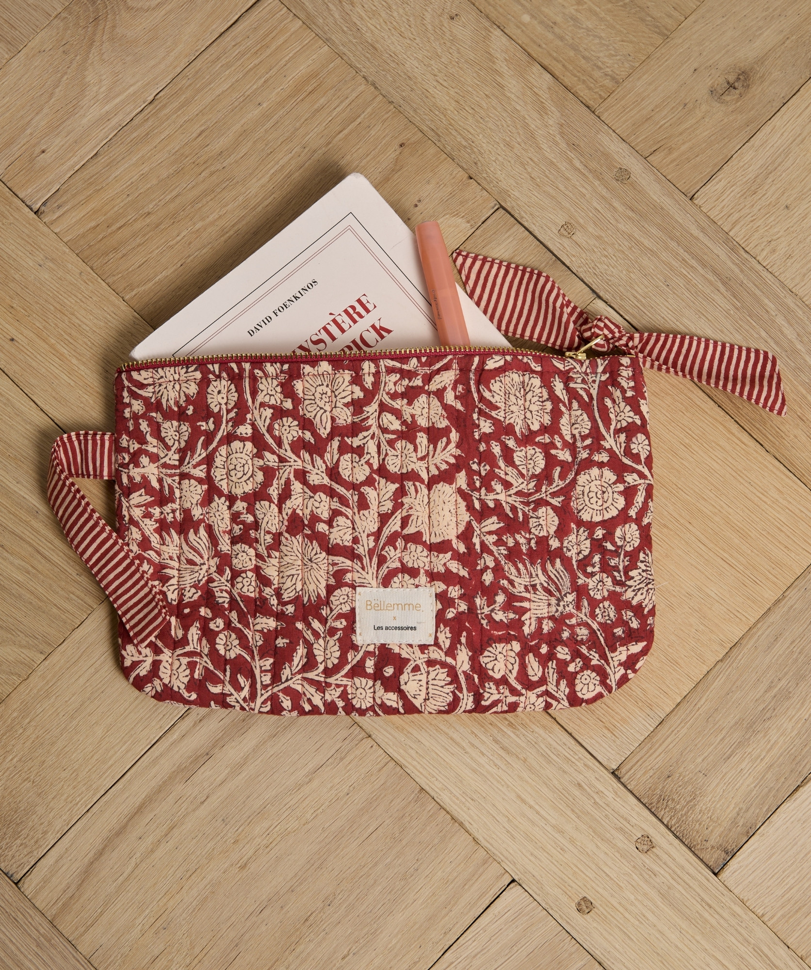 Pochette medium Sid – Anjali Cerise