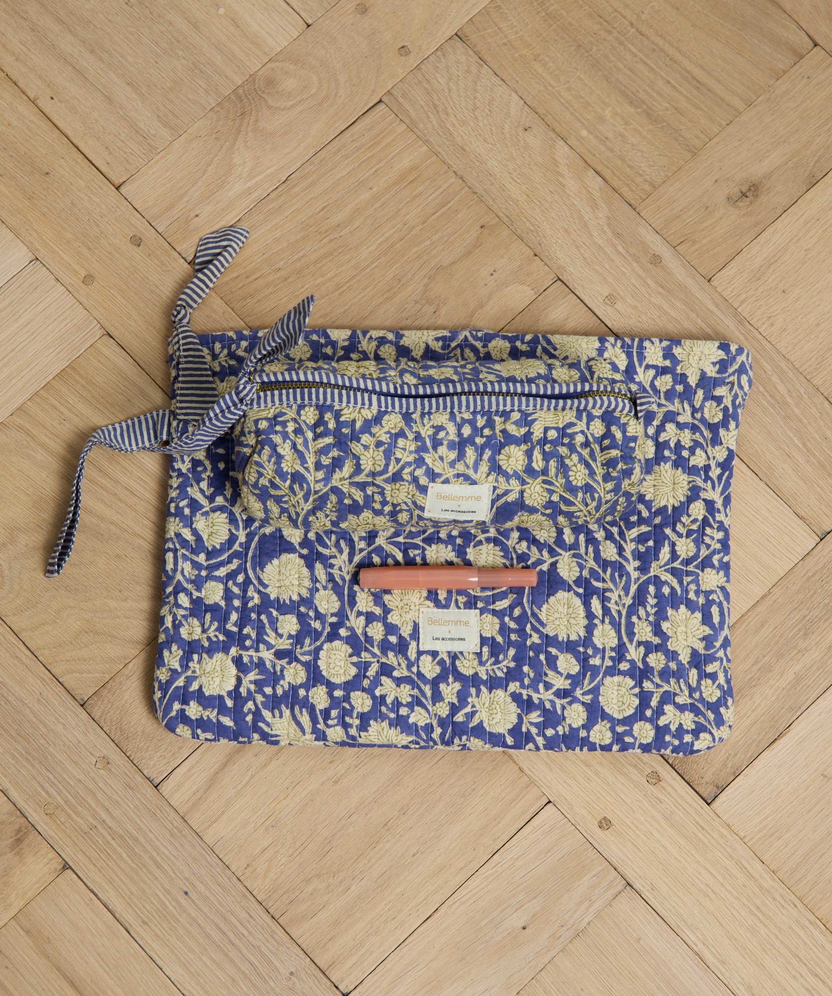 Trousse d’écolier Juno – Anjali Cobalt