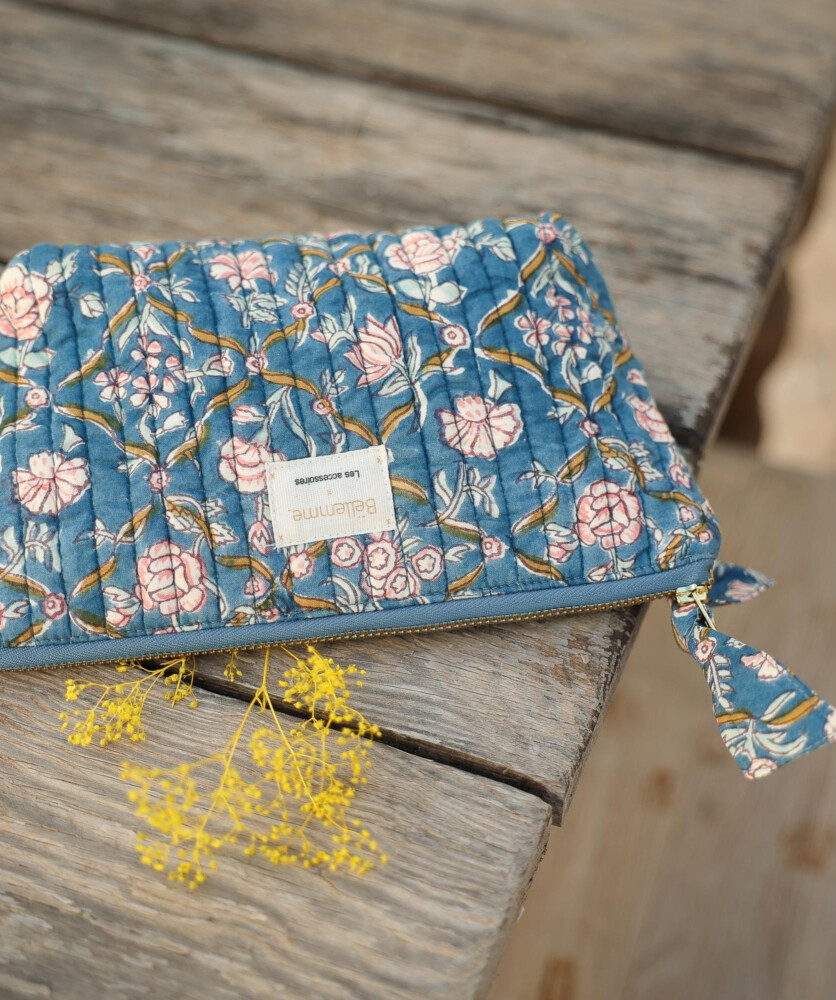 Trousse à maquillage – Albertine Blue