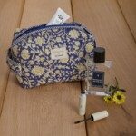 Trousse de toilette petit format – Anjali Cobalt