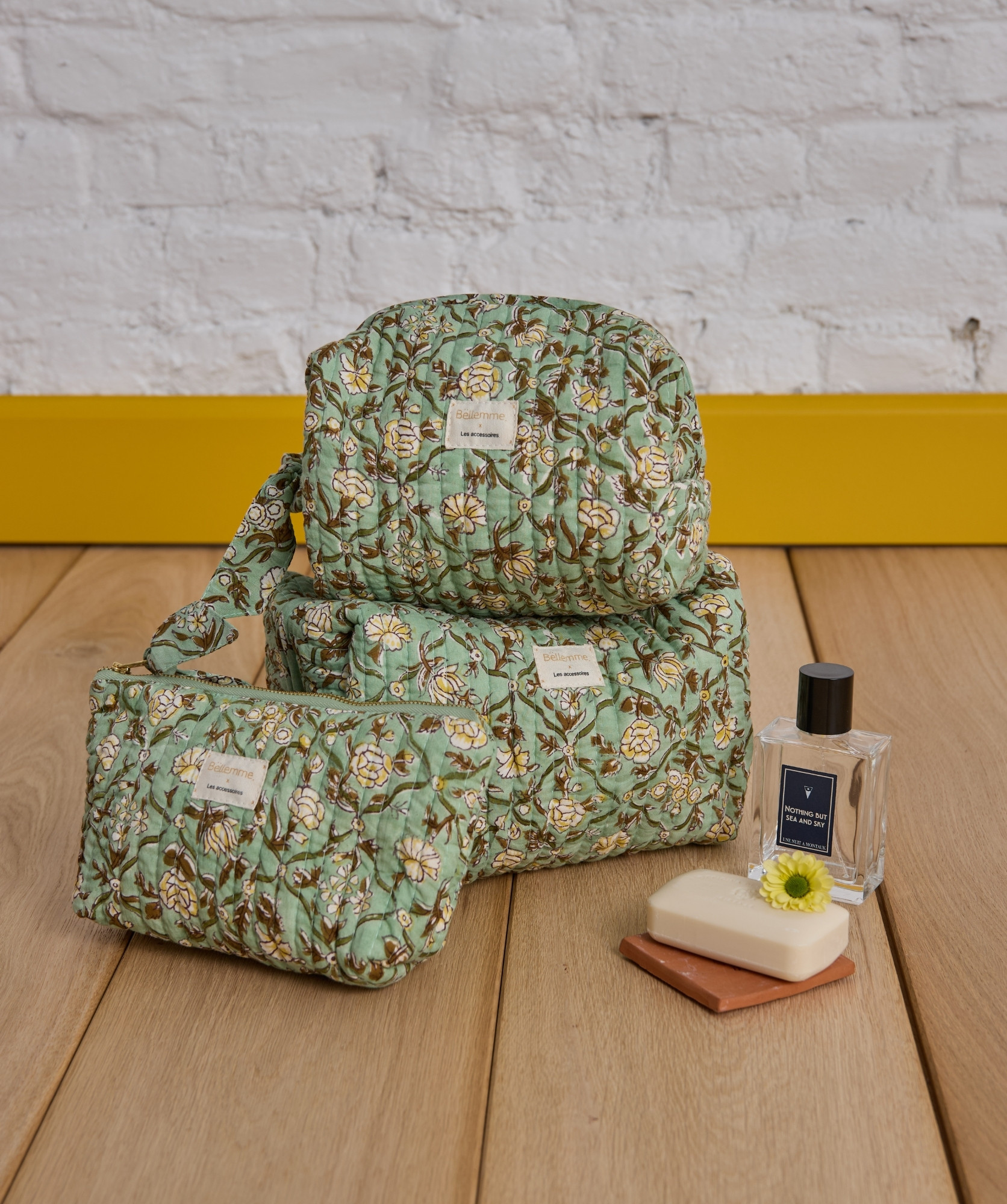 Trousse de toilette Jude – Albertine Vert Aqua