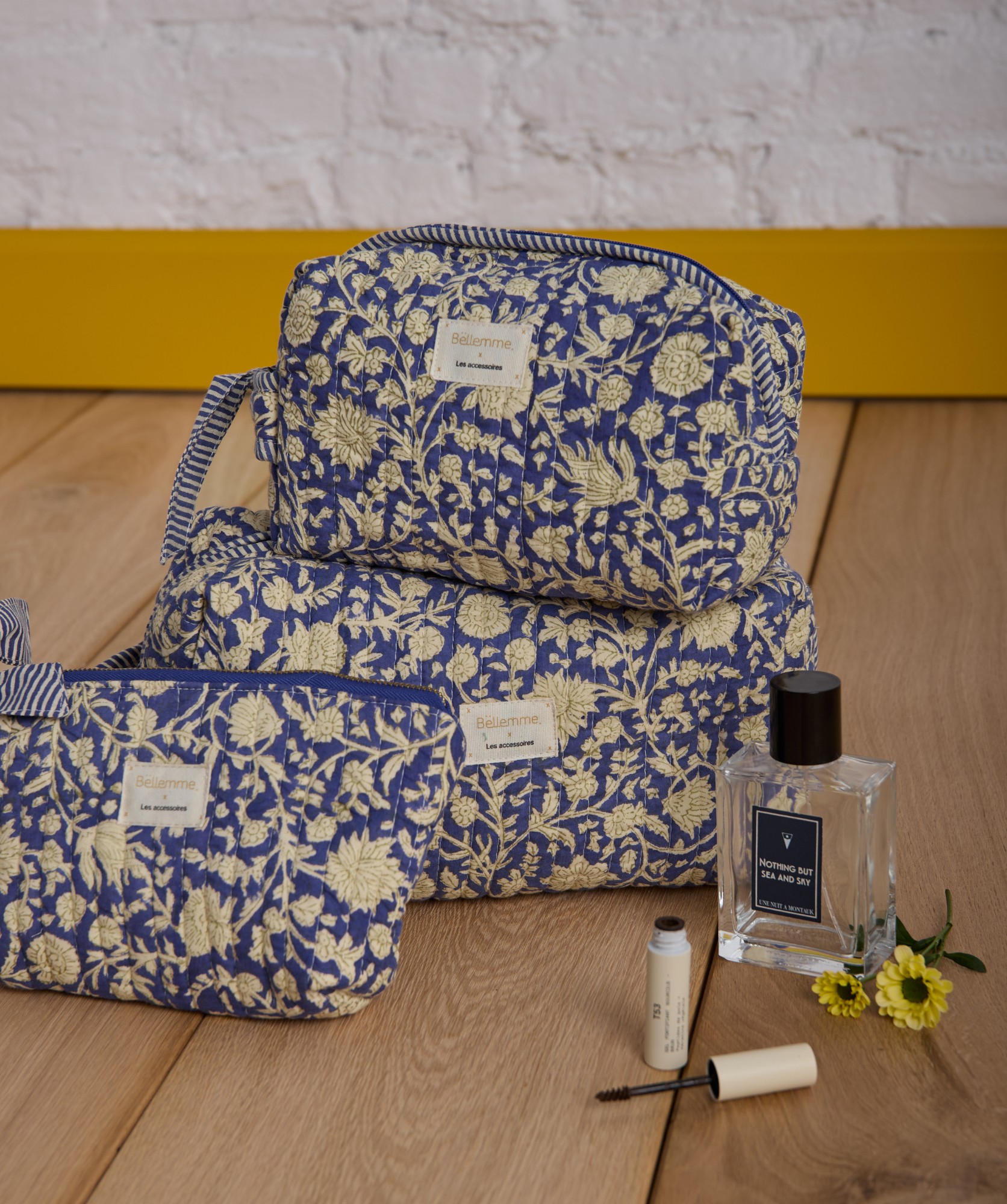 Trousse de toilette Jude petit format – Anjali Cobalt