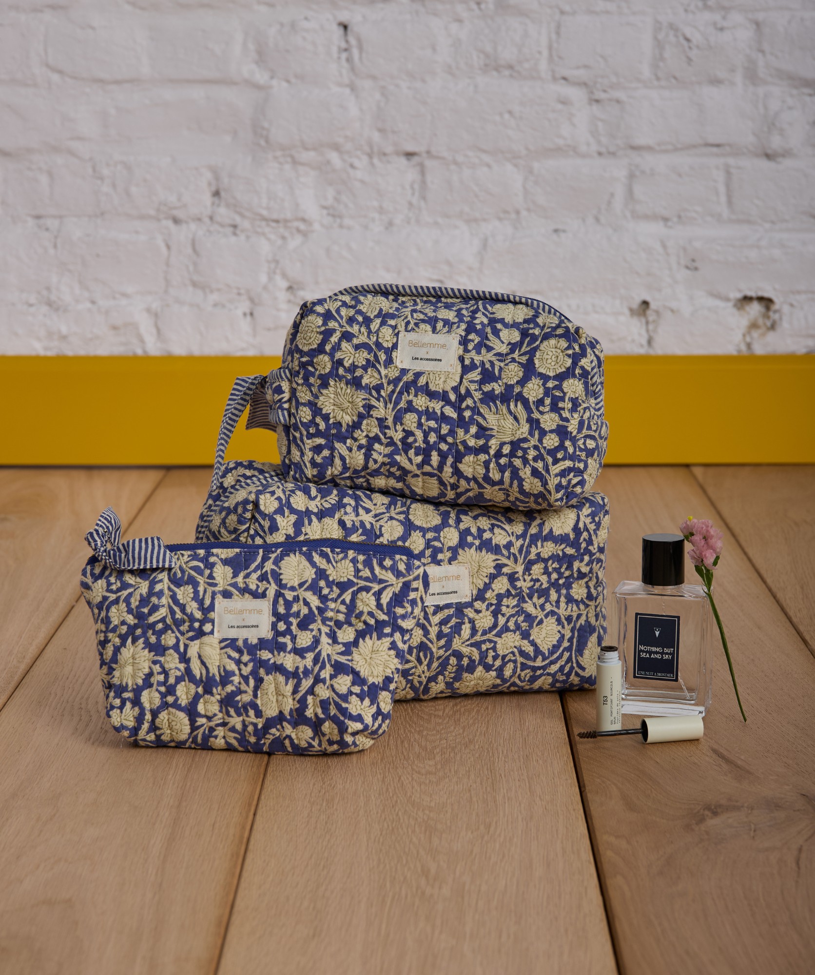 Trousse de toilette Jude – Anjali Cobalt