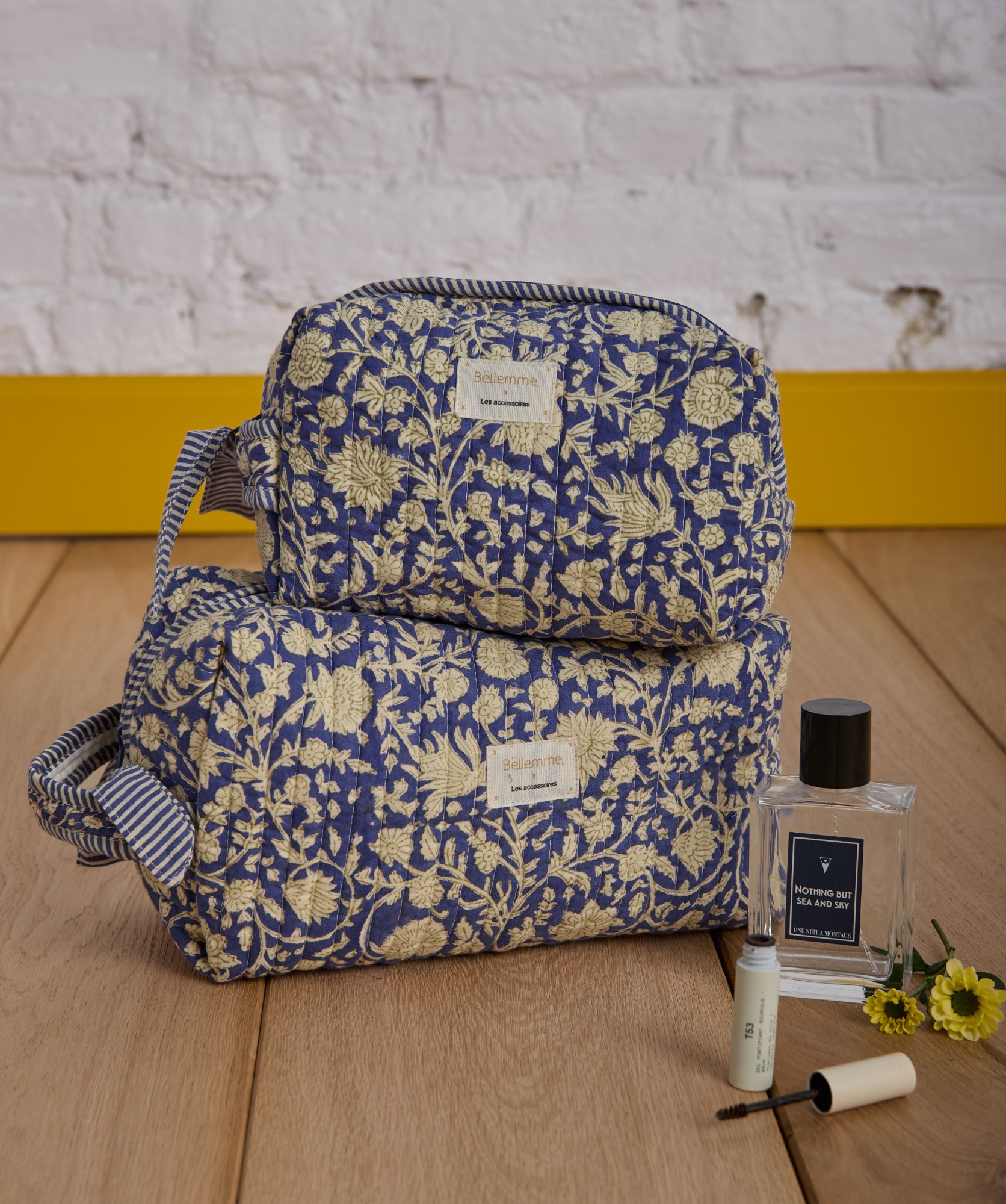 Trousse de toilette Jude – Anjali Cobalt
