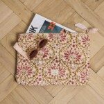 Pochette grand format Harrison / 13′ – Palmyre Rose Poudré