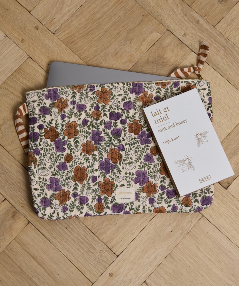 Pochette très grand format Harrison / 15′ – Ellis Violette
