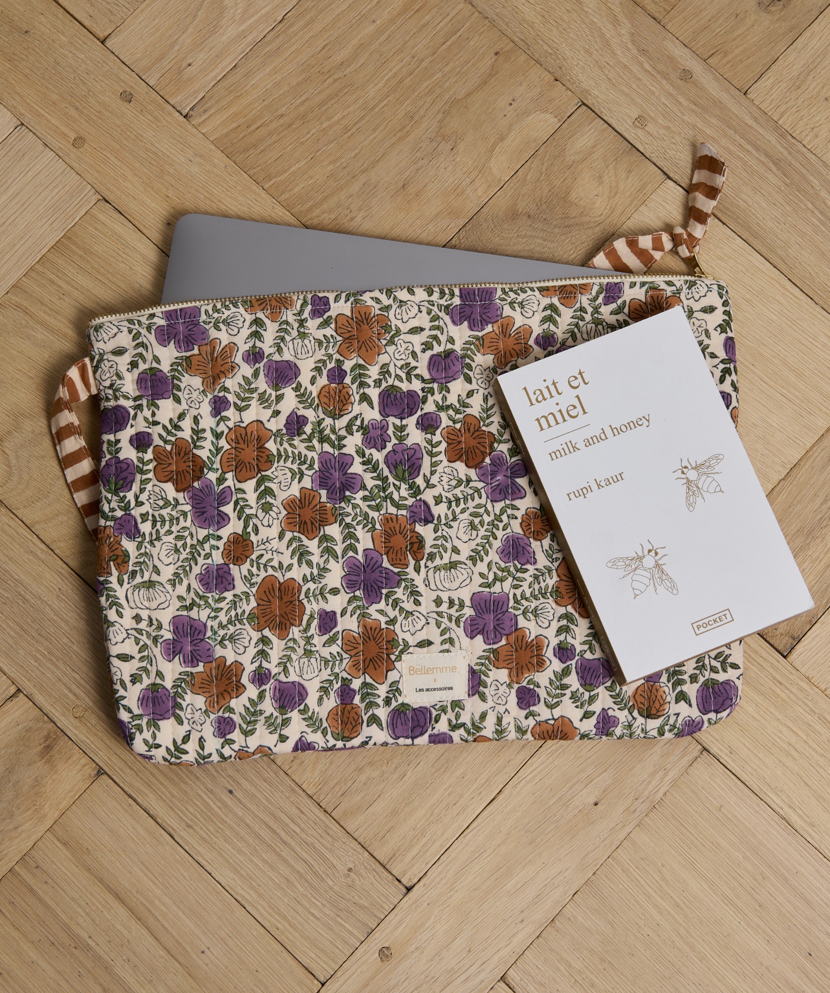 Pochette très grand format Harrison / 15′ – Ellis Violette