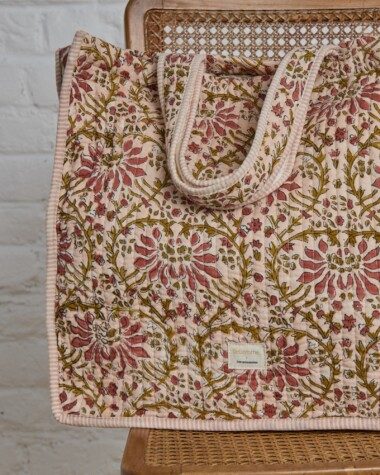 Sac Cabas – Palmyre Rose Poudré