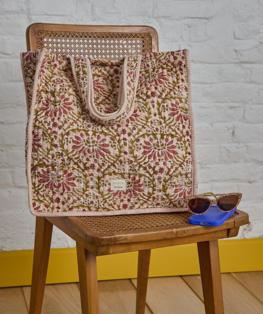 Sac Cabas – Palmyre Rose Poudré