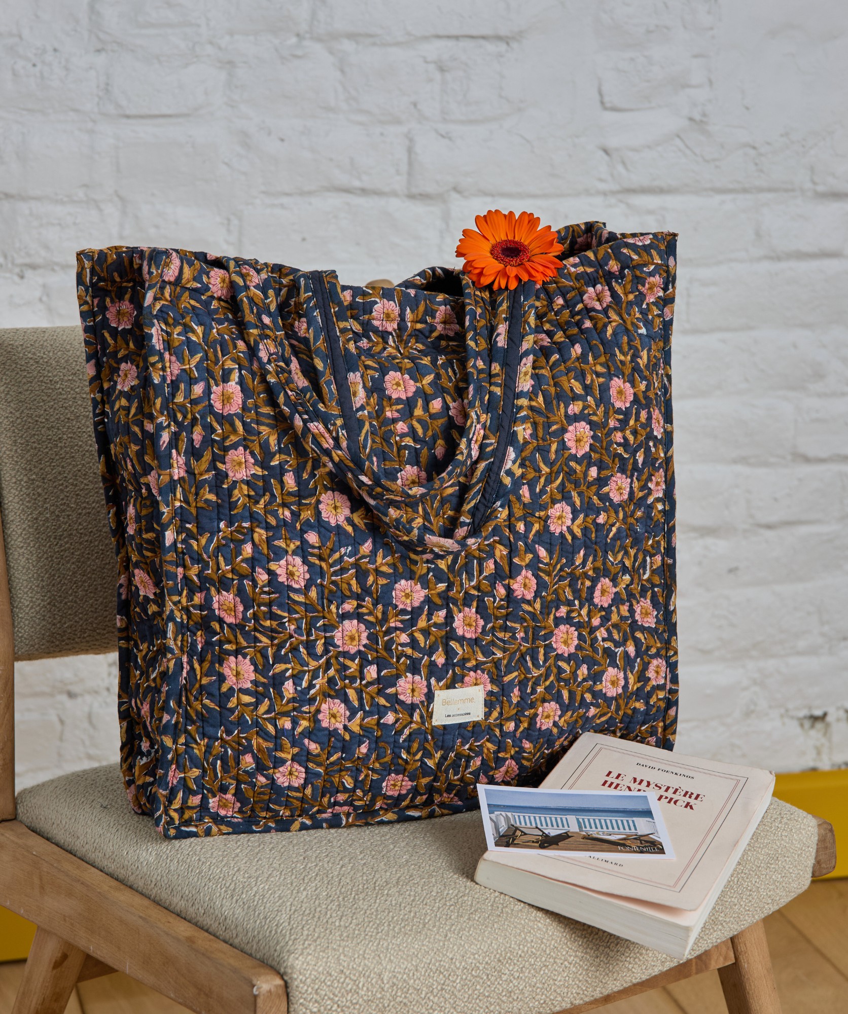 Sac Cabas Amalfi – Scarlett Encre