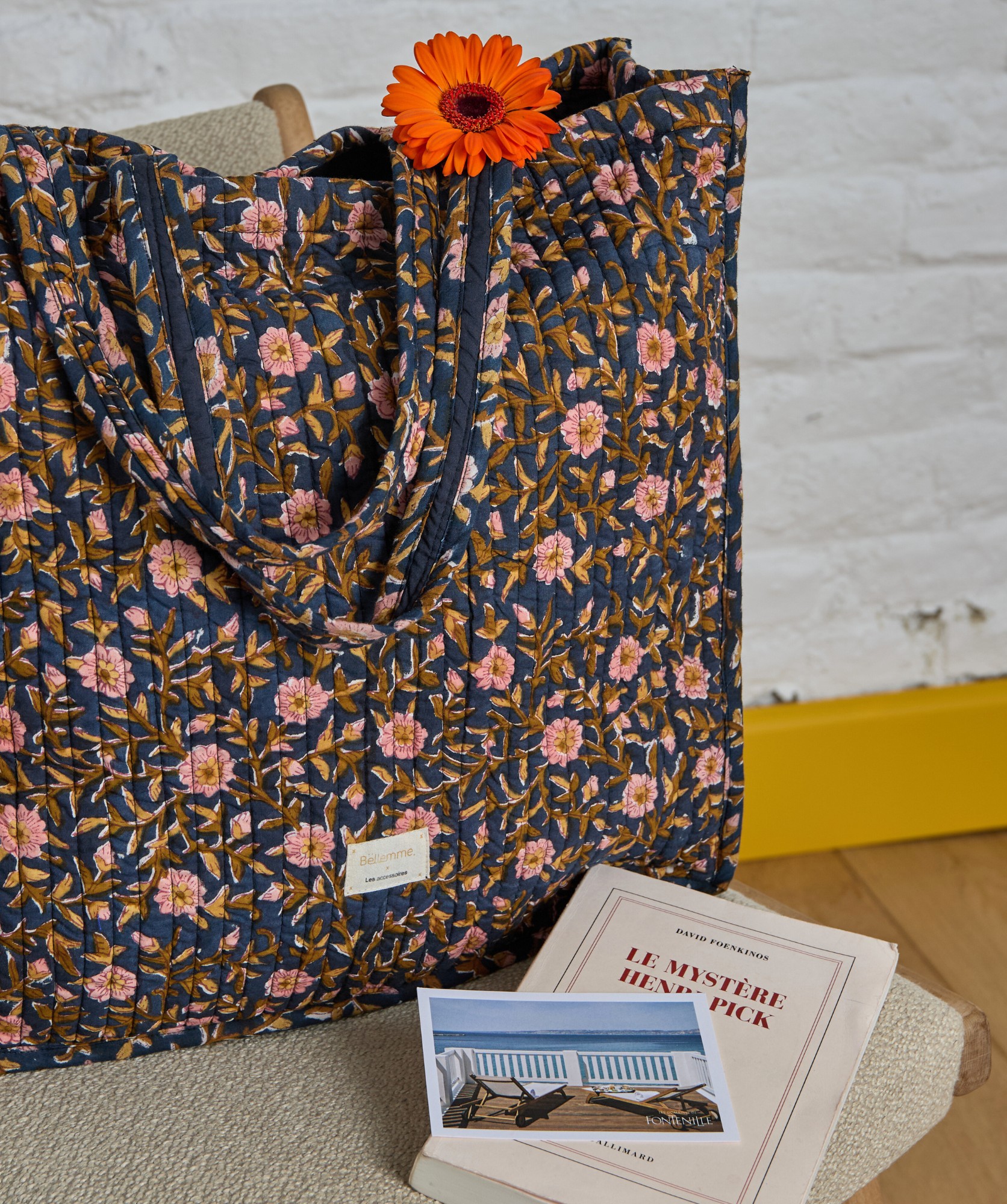 Sac Cabas Amalfi – Scarlett Encre
