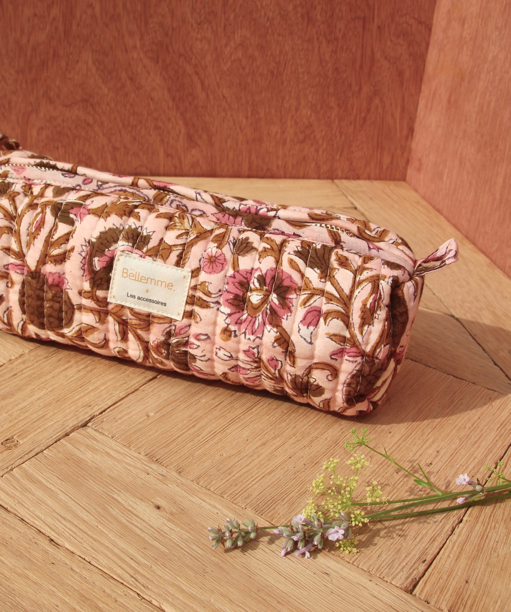Trousse d’écolier Juno – Mina Rose Poudre