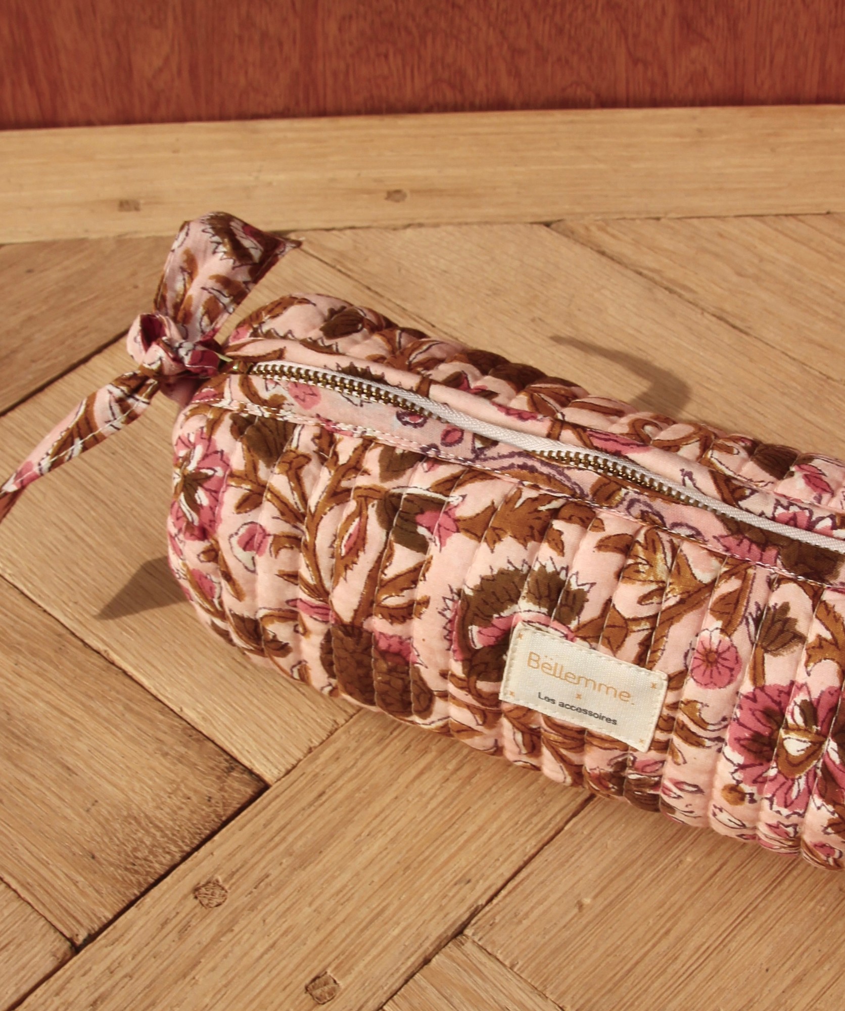 Trousse d’écolier Juno – Mina Rose Poudre