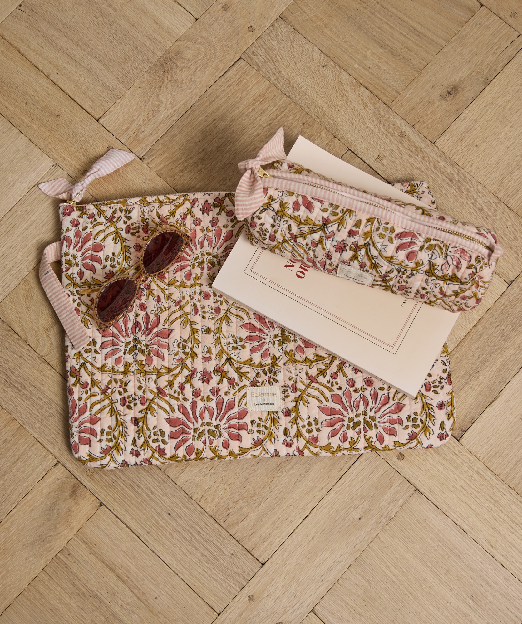 Trousse d’écolier Juno – Palmyre Rose Poudré
