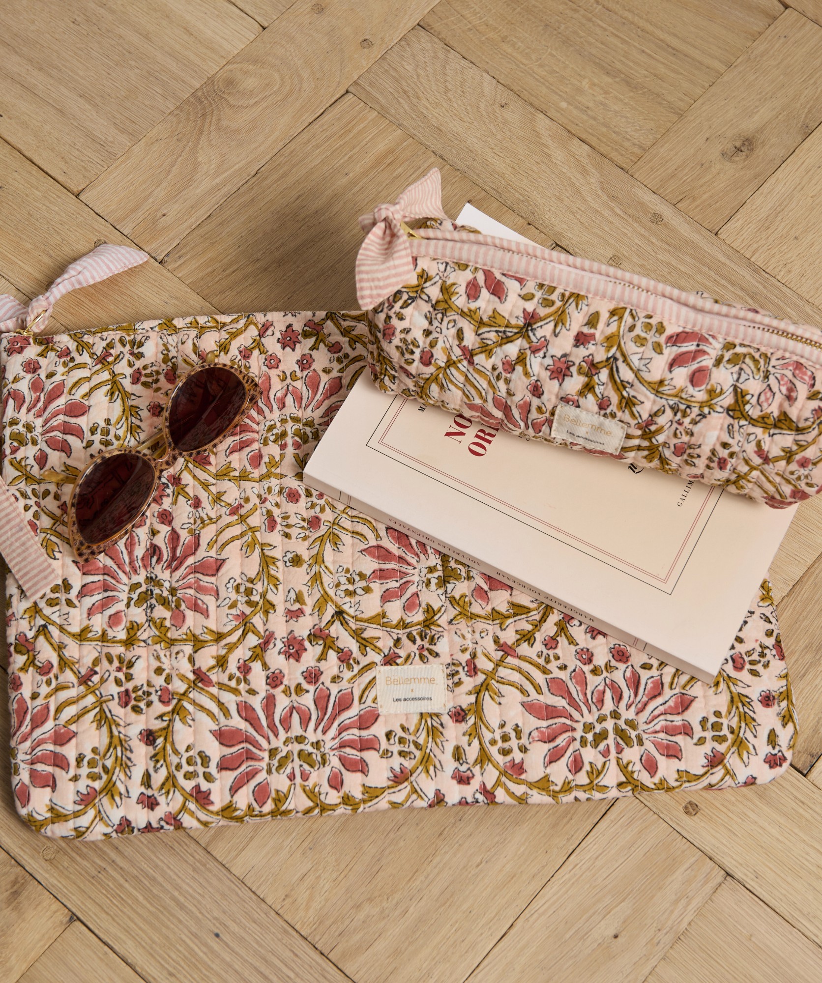 Trousse d’écolier Juno – Palmyre Rose Poudré