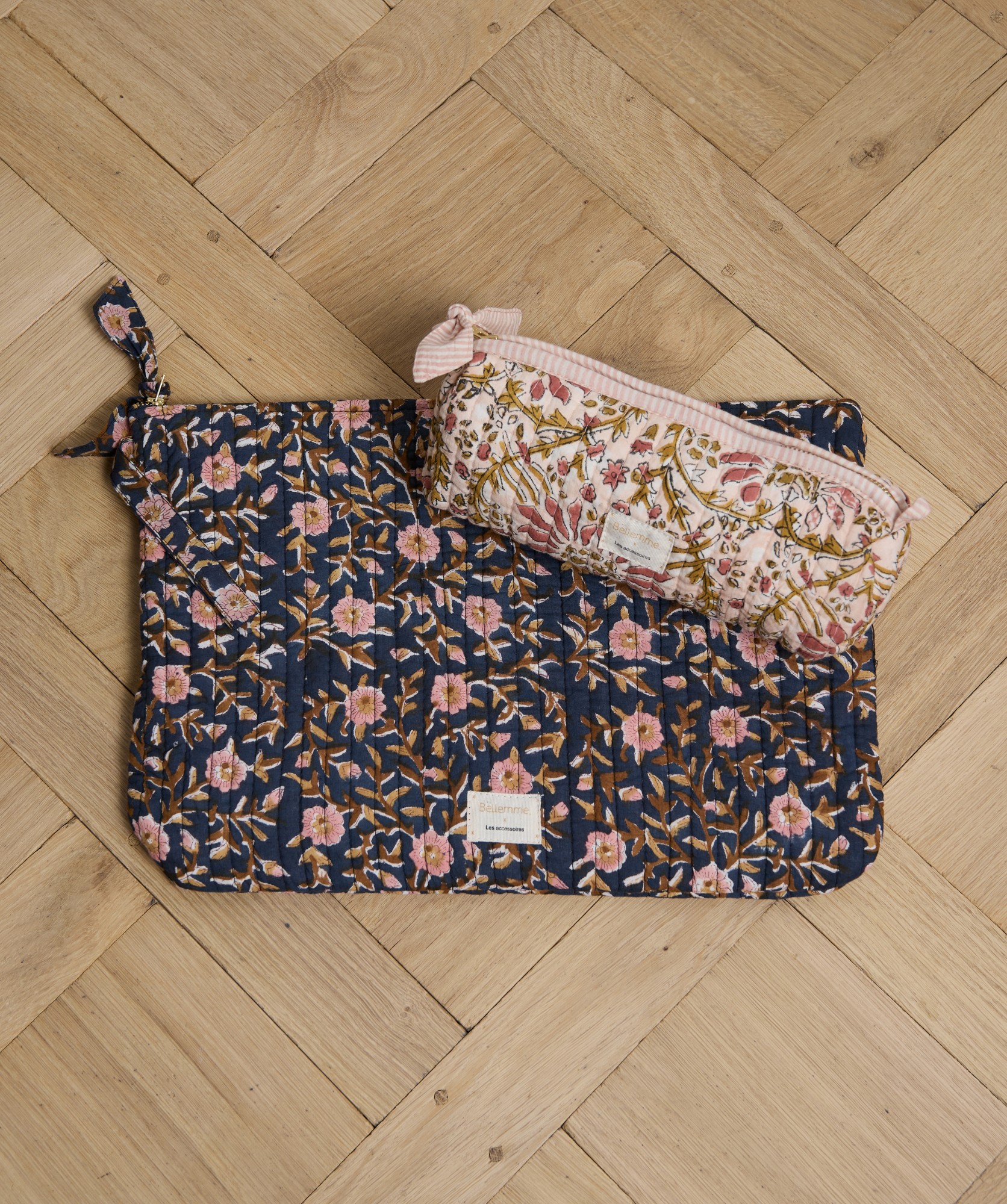 Trousse d’écolier Juno – Palmyre Rose Poudré