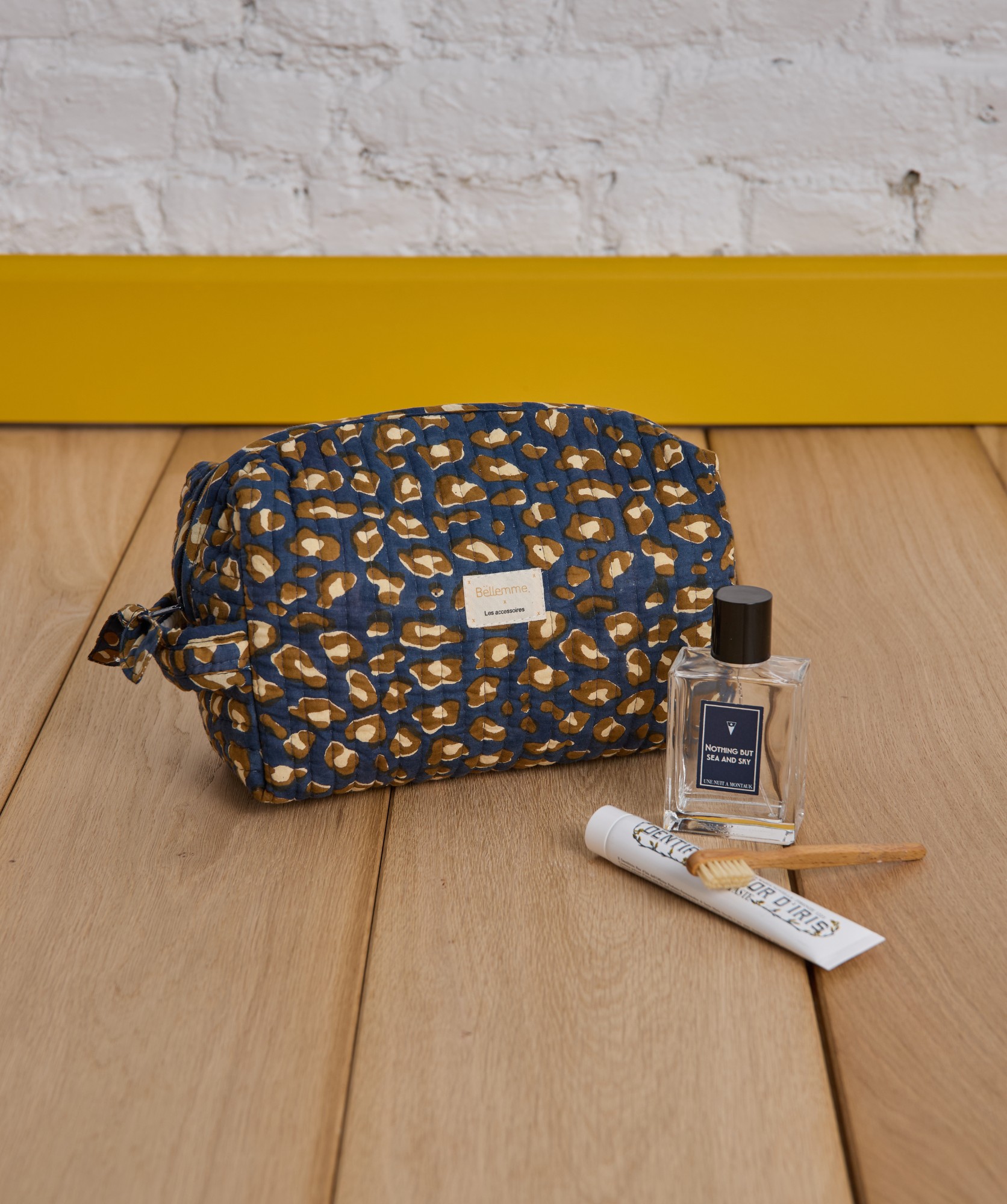 Trousse de toilette Jude – Léopard Navy