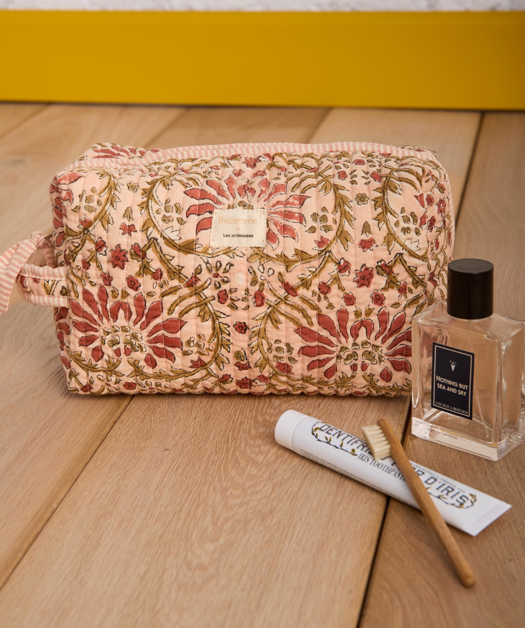 Trousse de toilette Jude – Palmyre Rose Poudré