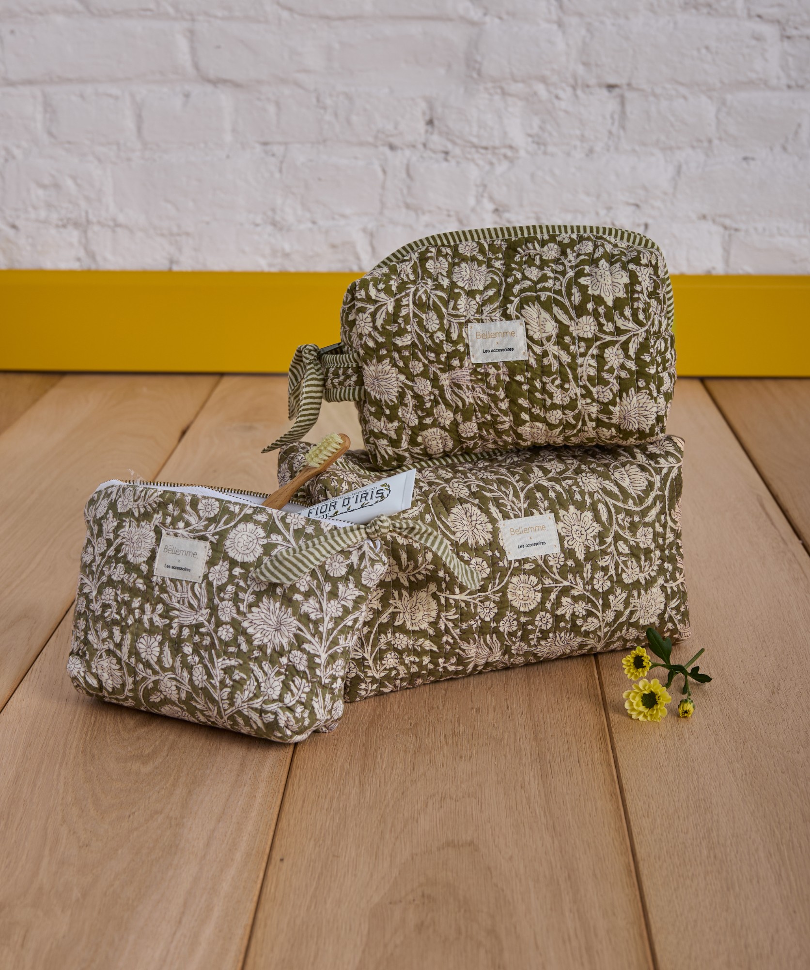 Trousse de toilette Jude petit format – Anjali Kaki