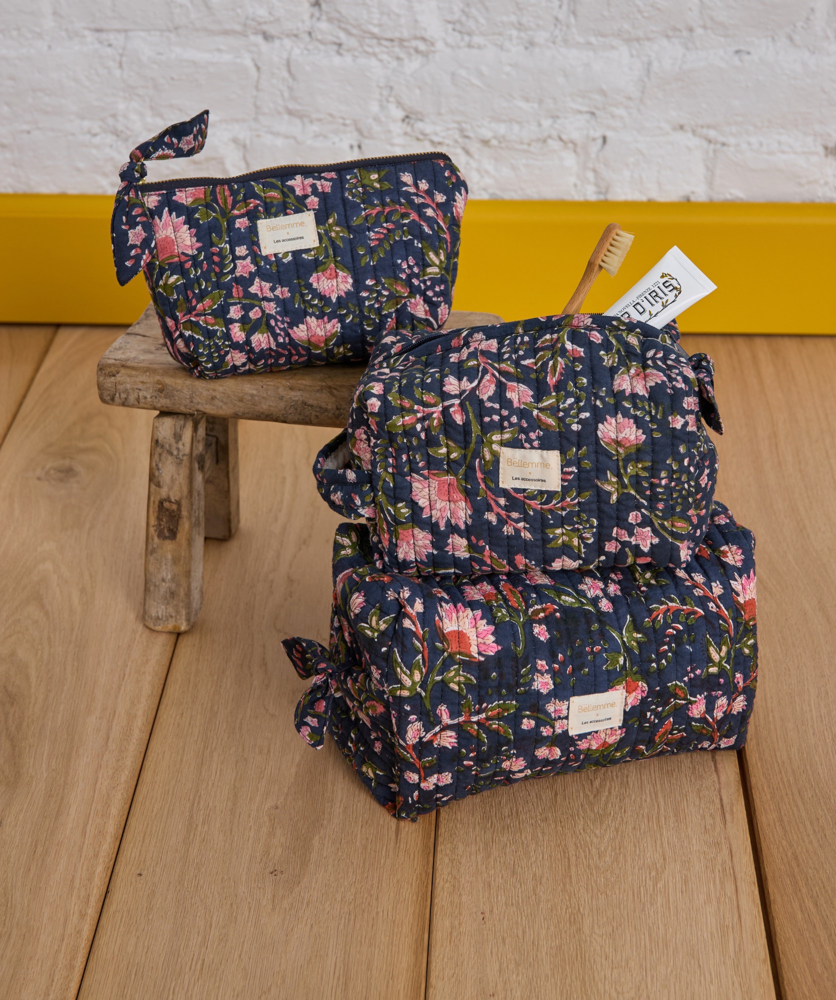 Trousse à maquillage Alma – Rhapsody Réglisse