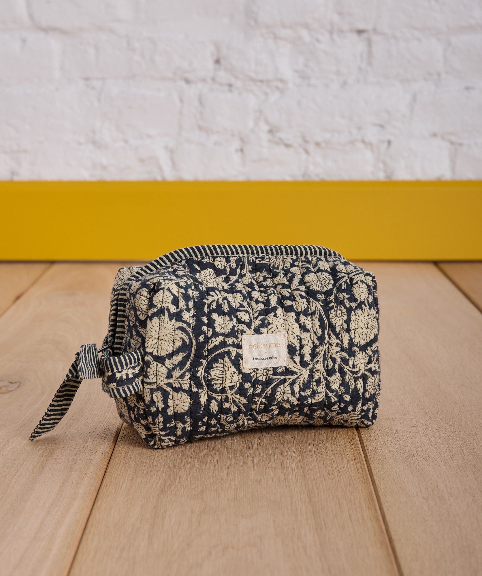 Trousse de toilette Jude petit format – Anjali Encre