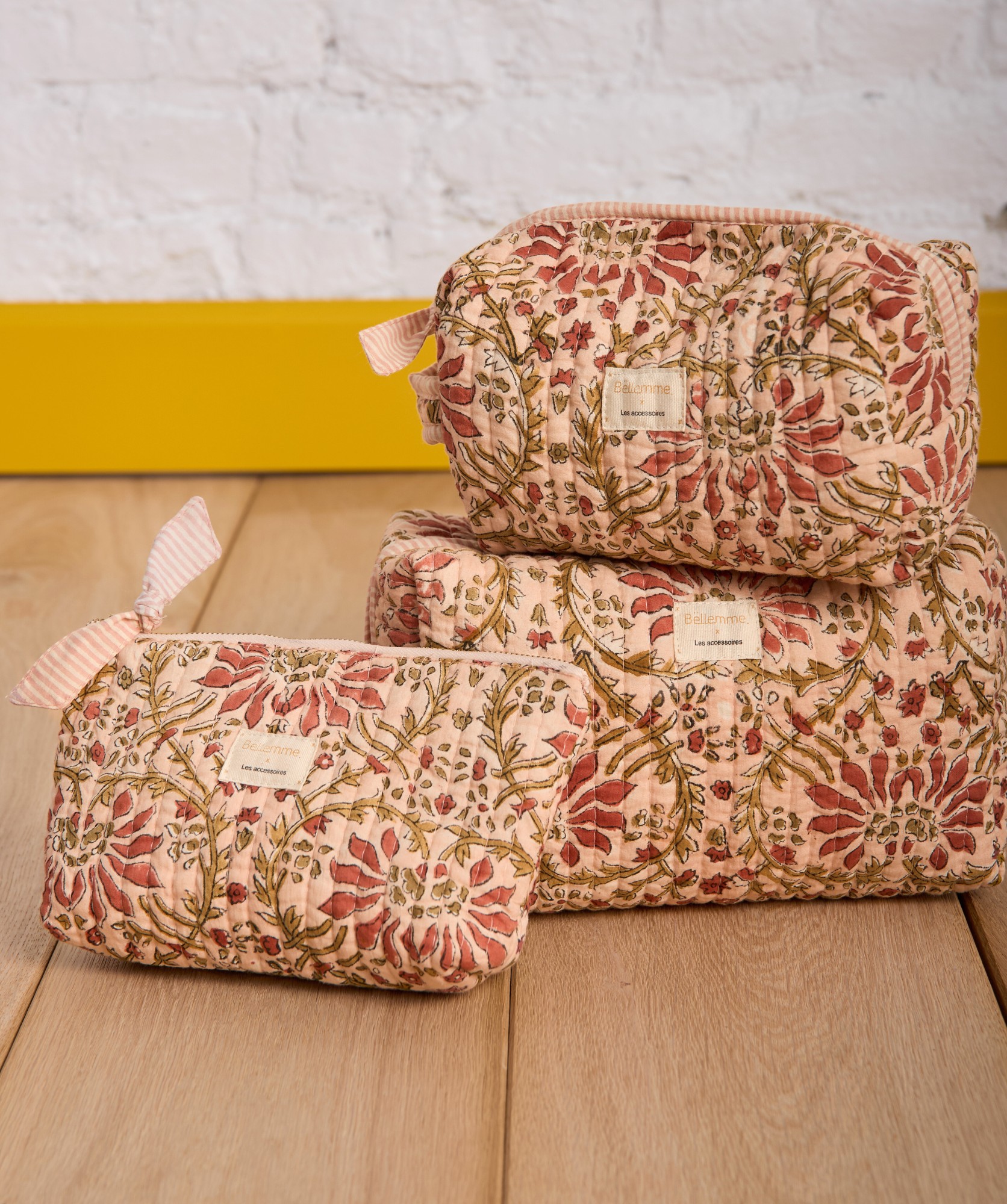 Trousse de toilette Jude – Palmyre Rose Poudré