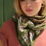 Foulard grand format – Scarlett Mousse