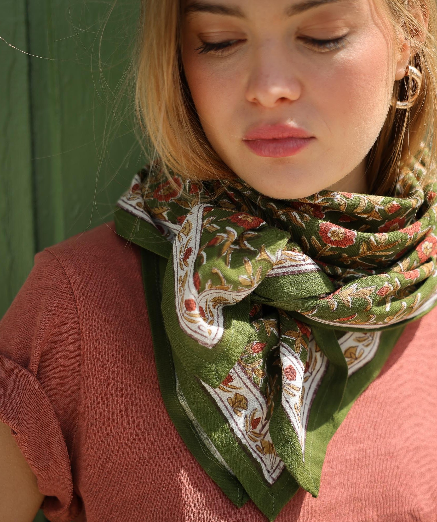 Foulard grand format – Scarlett Mousse
