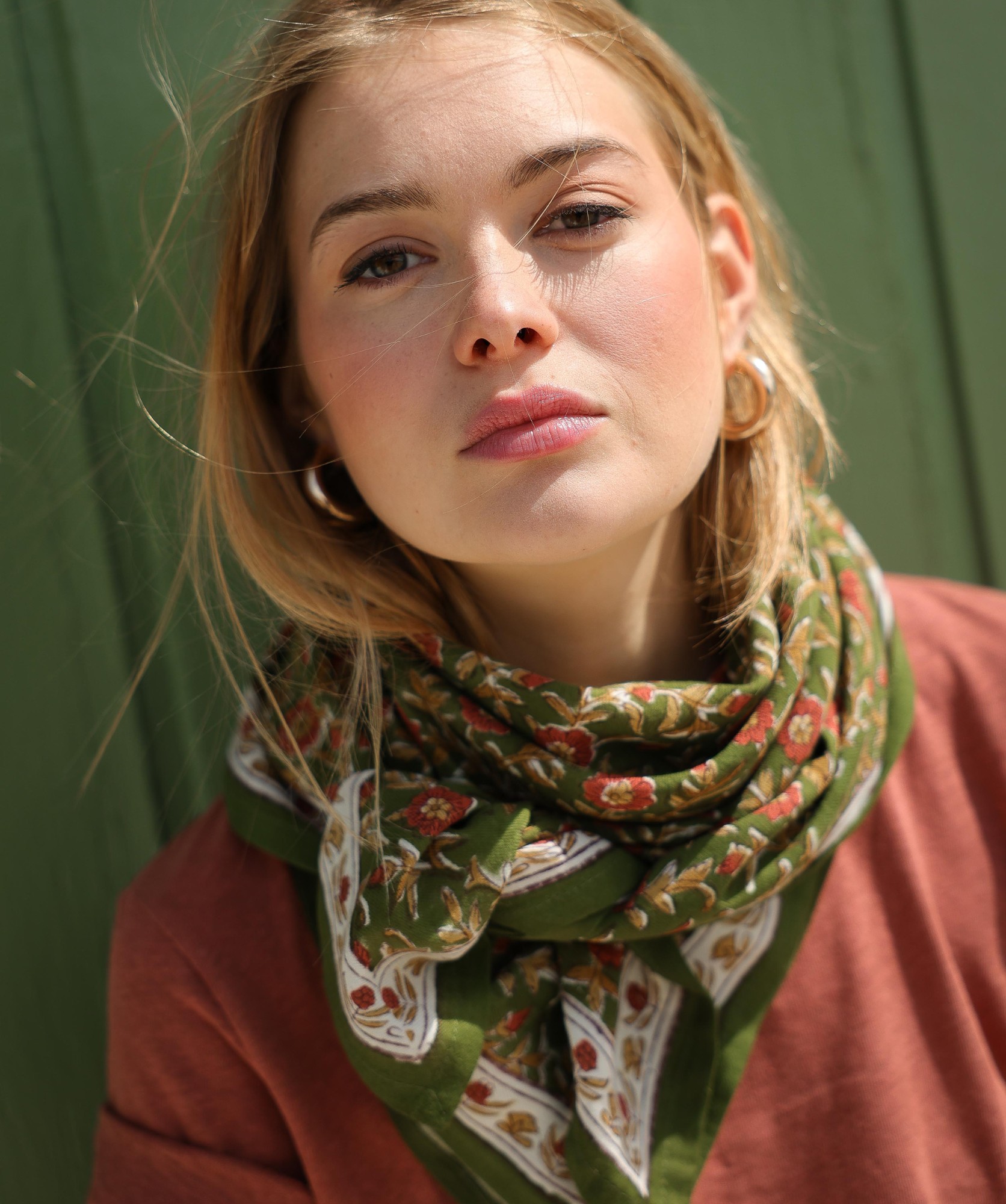 Foulard grand format – Scarlett Mousse