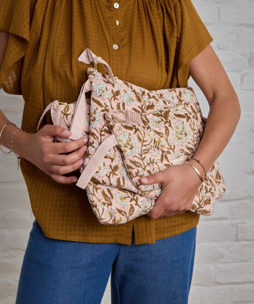 Pochette grand format/ ordinateur 13′ – Harper Rose d’Eté