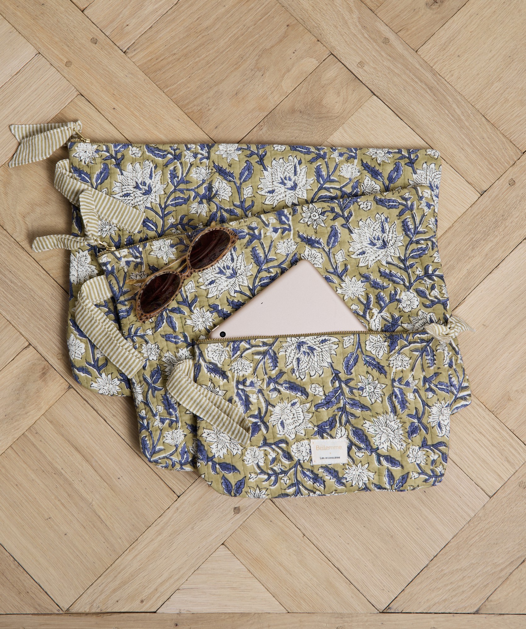 Pochette medium Sid – Harper Kaki