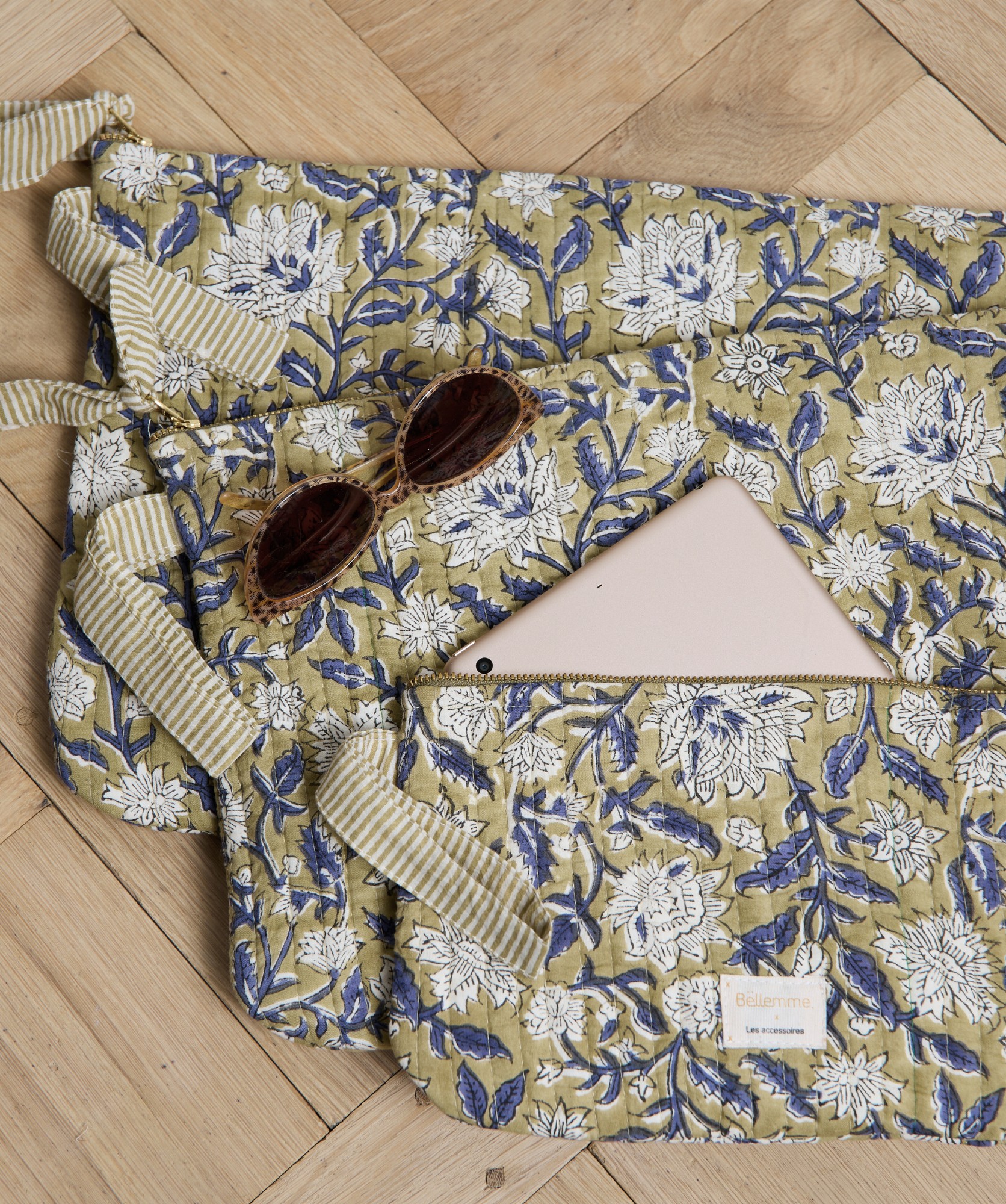 Pochette medium Sid – Harper Kaki