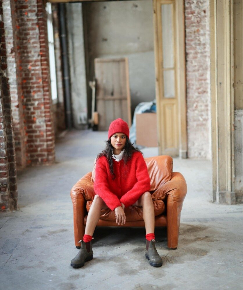 Cardigan Oscar – Rouge