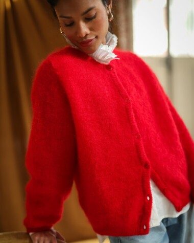 Cardigan Oscar – Rouge