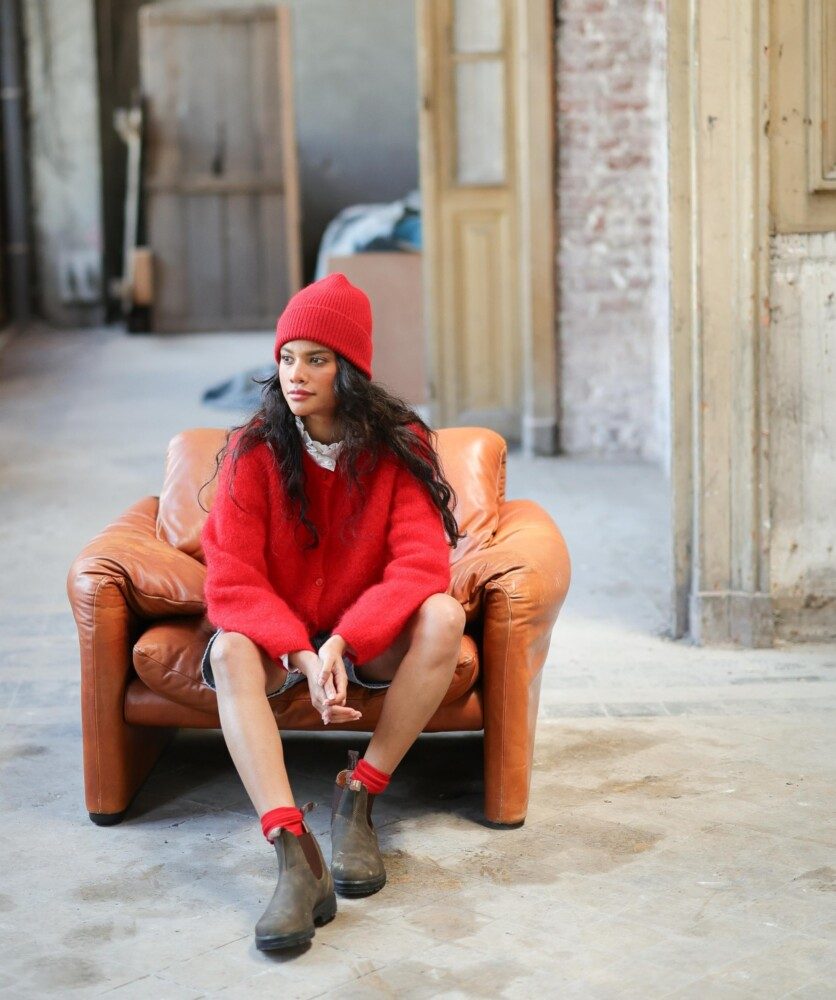 Cardigan Oscar – Rouge