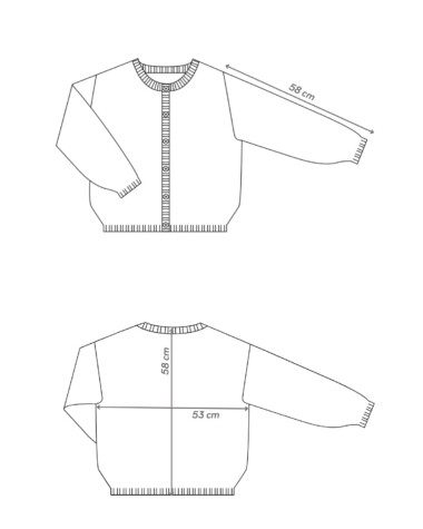 Cardigan Oscar – Rouge