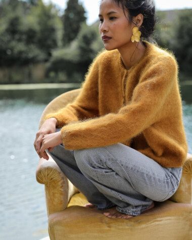 Cardigan Oscar – Havane