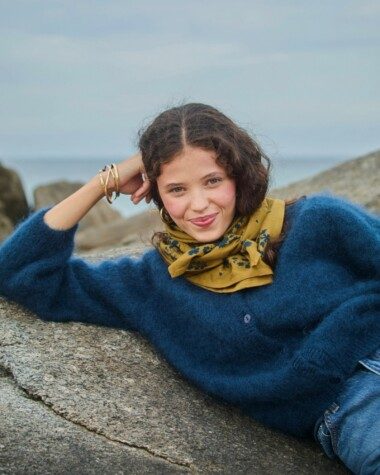 Cardigan Oscar - Bleu Minuit