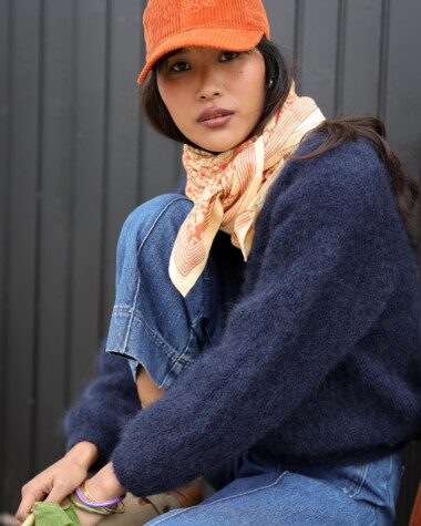 Cardigan Oscar – Marine